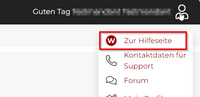 Screenshot vom Backend mit Fokus des Wiki-Aufrufs