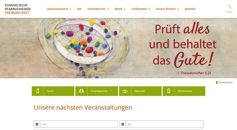 Screenshot der Website ekifrei-west.de