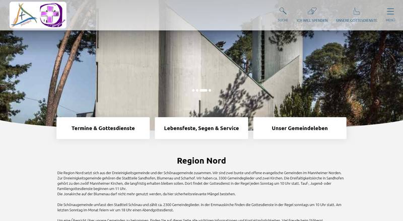 Website von nord.ekma.de