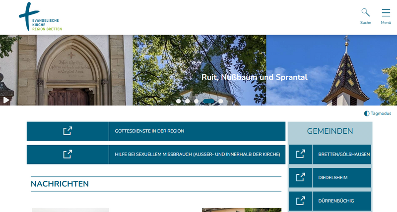 Screenshot der Website ekiregionbretten.de