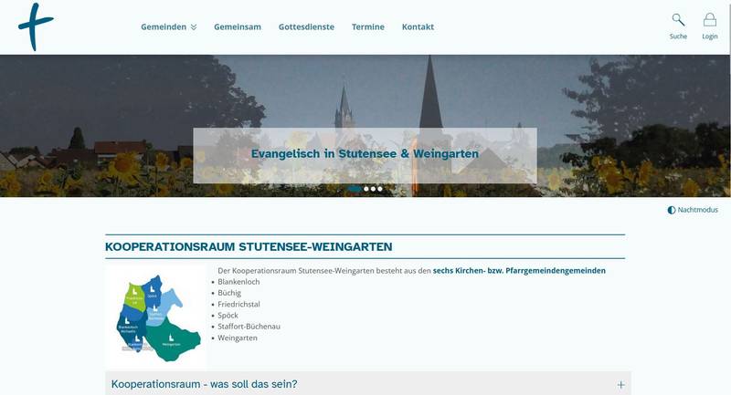 Screenshot der Website ekistuwei.de