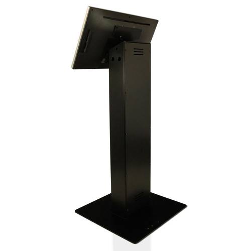 Digitaler Schaukasten mit Stele - Hinteransicht