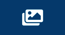 Quelle: fontawesome.com Icon von mehreren Bilder auf einem hellblauen Hintergrund